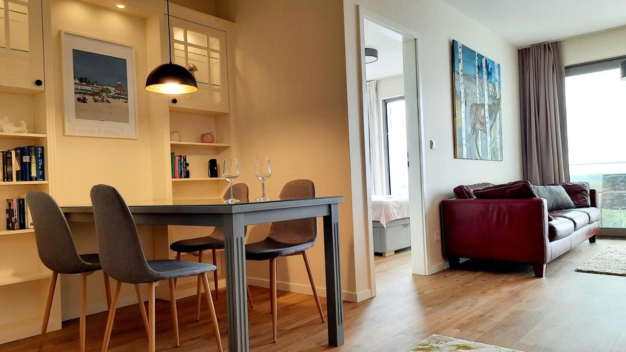 Comfortable Apartment A103 Sea View Parking Free Мендзиздроє Екстер'єр фото