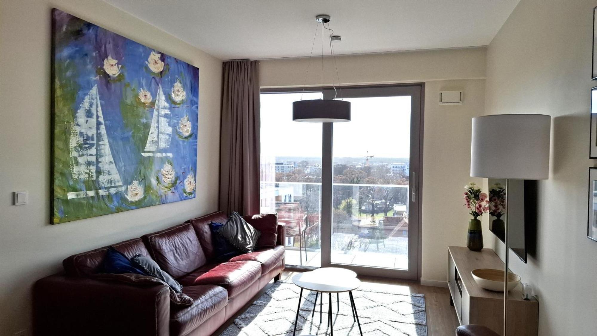 Comfortable Apartment A103 Sea View Parking Free Мендзиздроє Екстер'єр фото